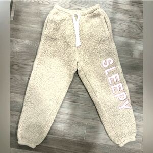 (S)🧡Weekend Edition🧡 Cozy Sherpa Lounge Pants